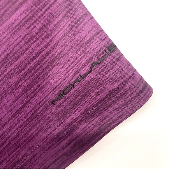 Men's Nicklaus Purple Polo Shirt - Picture 6 of 16